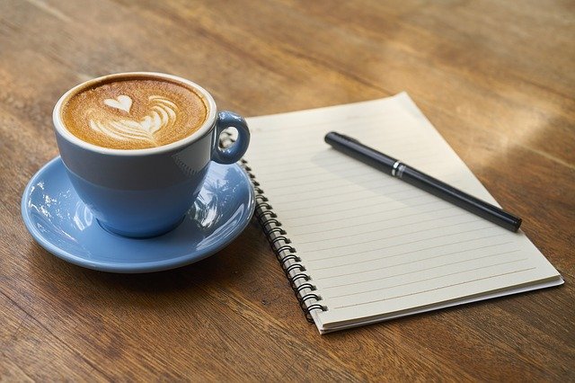 káva a notes